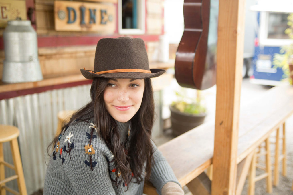 The London fedora from the Pistil fall 2016 collection looks great on.